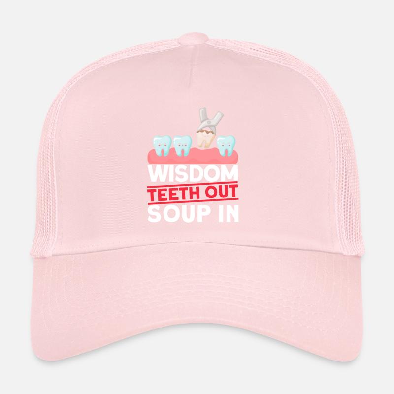 Dents de sagesse Dentiste patient de dent de sagesse Casquette trucker 