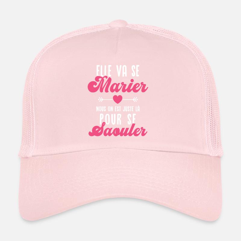 Elle va se marier Casquette trucker 