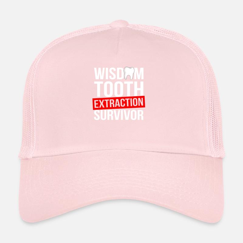 wisdom tooth extraction survivor, wisdom teeth Trucker Cap
