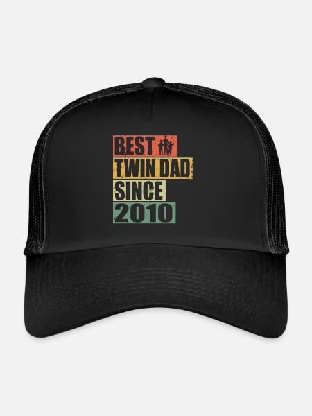 Twins Father Twin Father since 2010 - Trucker Cap - black/black - Front