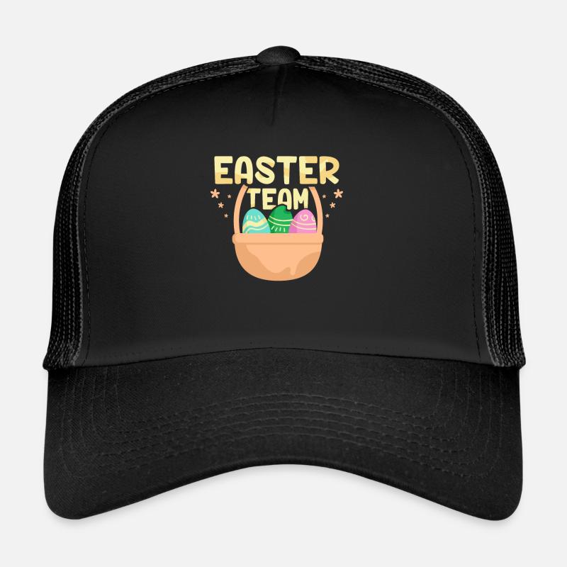 Easter Team Easter Easter Egg Easter Easter Trucker Cap