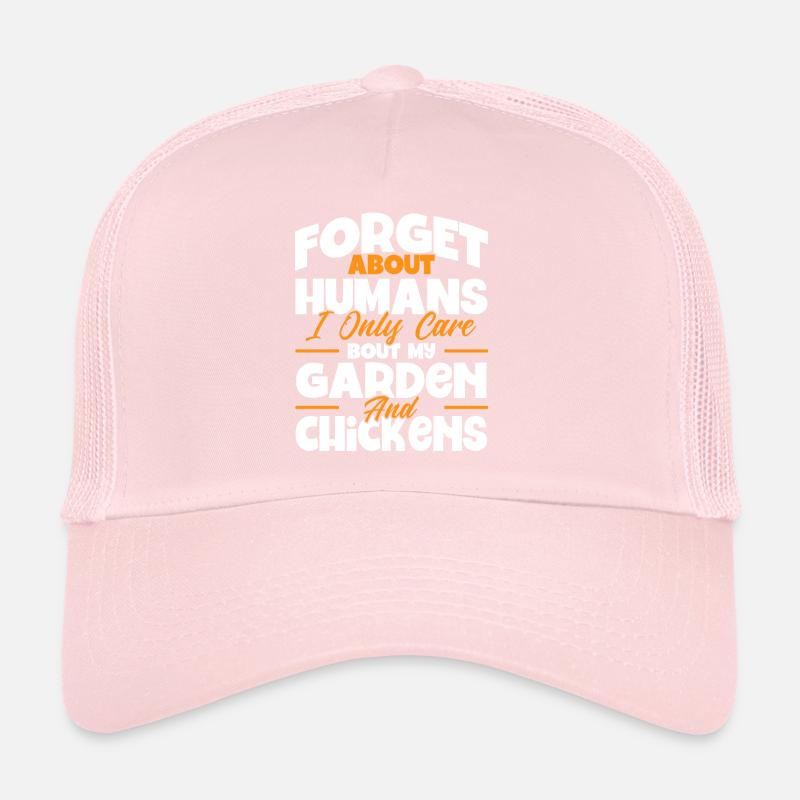 Gartenarbeit Gärtner Hühnerfarmer Hühnerfütterer Trucker Cap