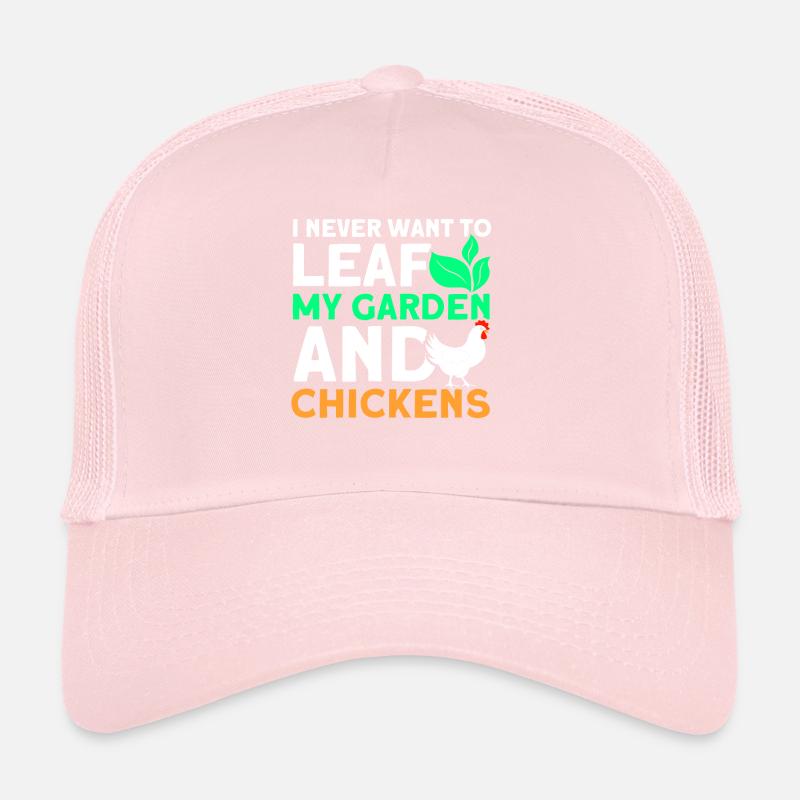 Gartenarbeit Gärtner Hühnerfarmer Hühnerfütterer Trucker Cap