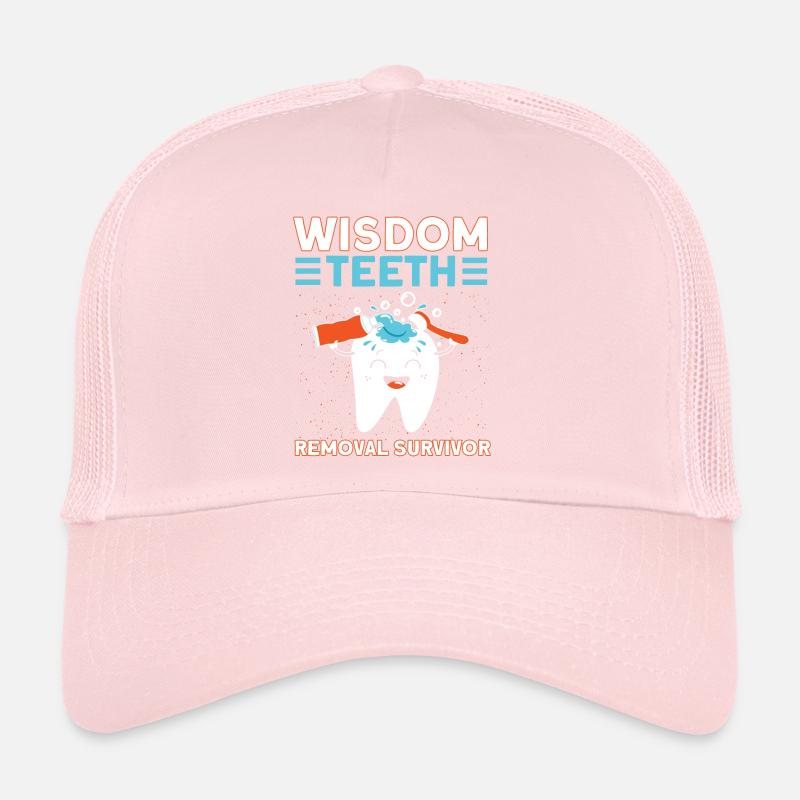 Dents de sagesse Dentiste patient de dent de sagesse Casquette trucker 