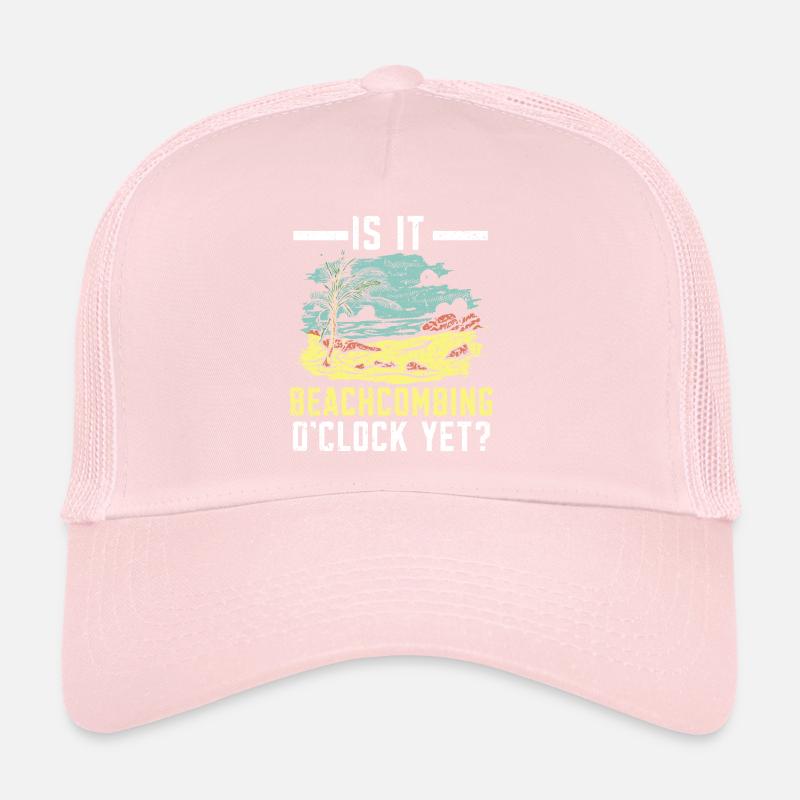 Is It Beachcombing Beachcomber Sea Glass Seashell Trucker Cap