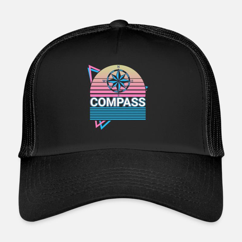 Compass Retro Cadeau Casquette trucker 
