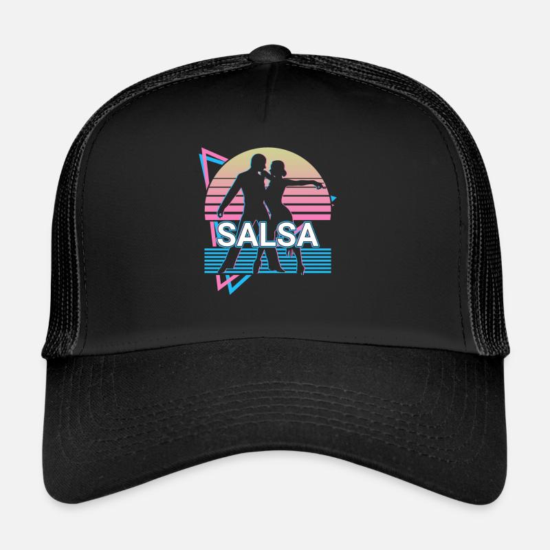 Salsa Dancing Salsa Dancer Retro Cadeau Casquette trucker 