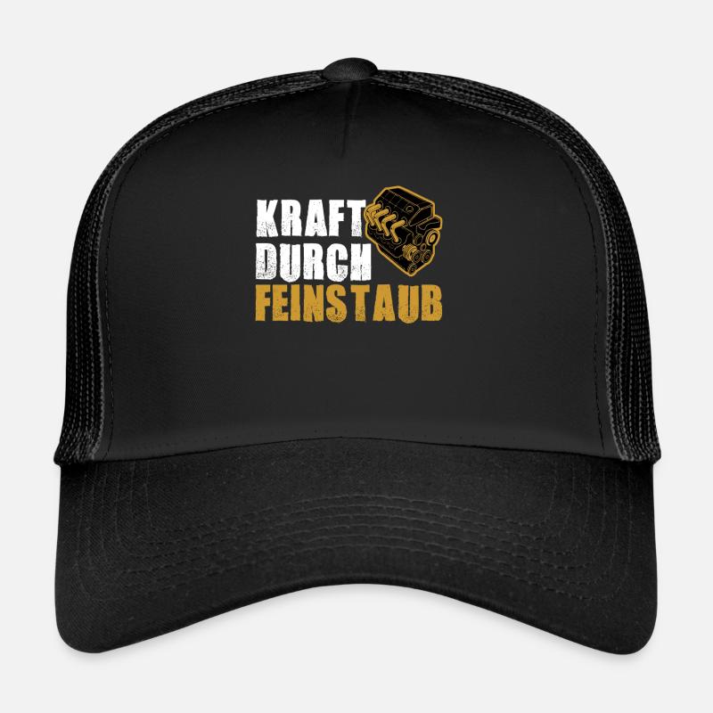 Kraft durch Feinstaub Trucker Cap