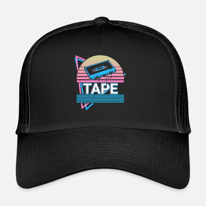 Cassette Tape Retro Gift Trucker Cap