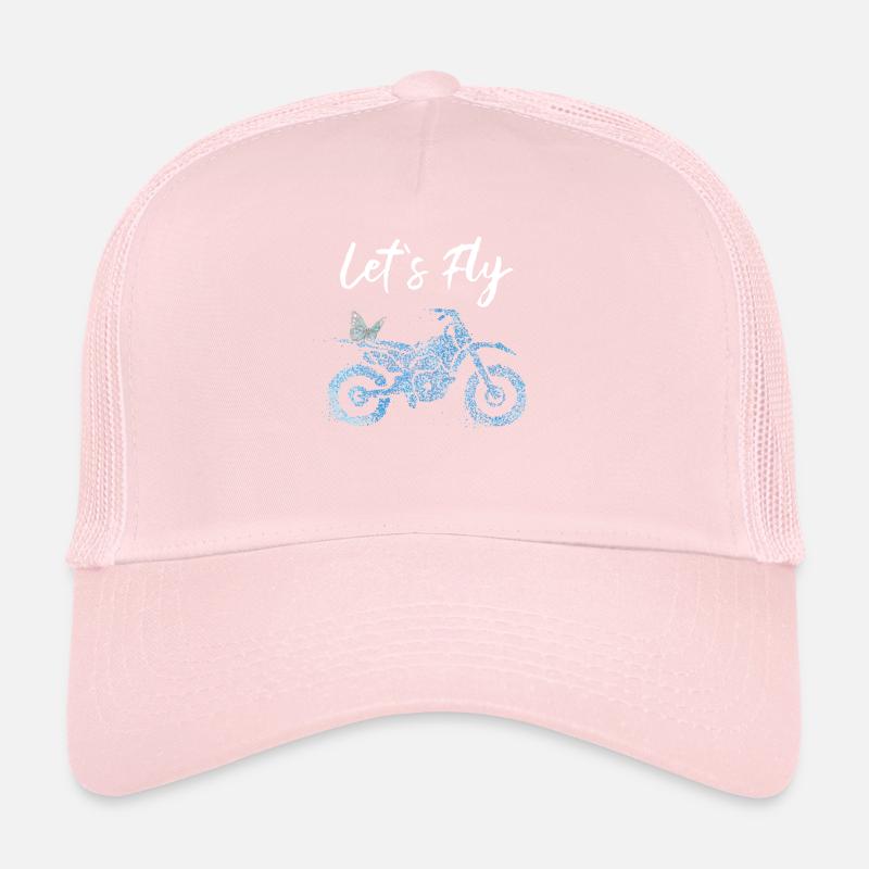 Motocross Biker Papillon Casquette trucker 