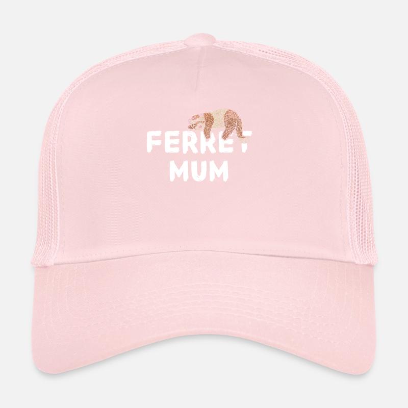 Frettchen Ferret Otter Muttertag Trucker Cap