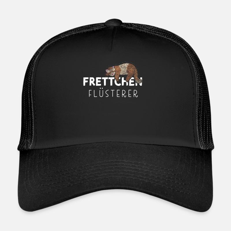 Frettchen Flüsterer Otter Fischoffer Trucker Cap