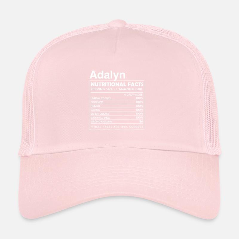 ADALYN Nutritional Facts Trucker Cap