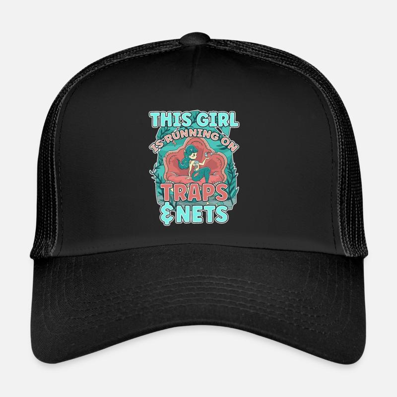 This Girl Is Running On Traps & Nets Future Trucker Cap