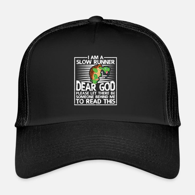 Je suis une tortue Slow Runner drôle Casquette trucker 