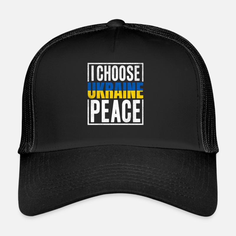 Ukraine Drapeau Ukrainien Ukraine Casquette trucker 