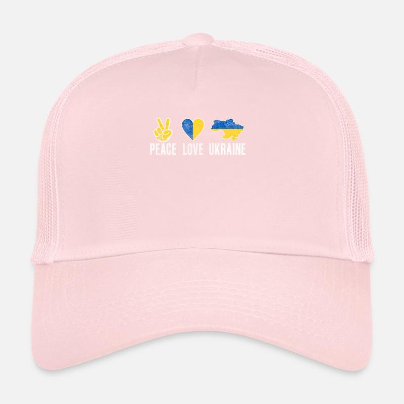 Friede Liebe Ukraine Trucker Cap