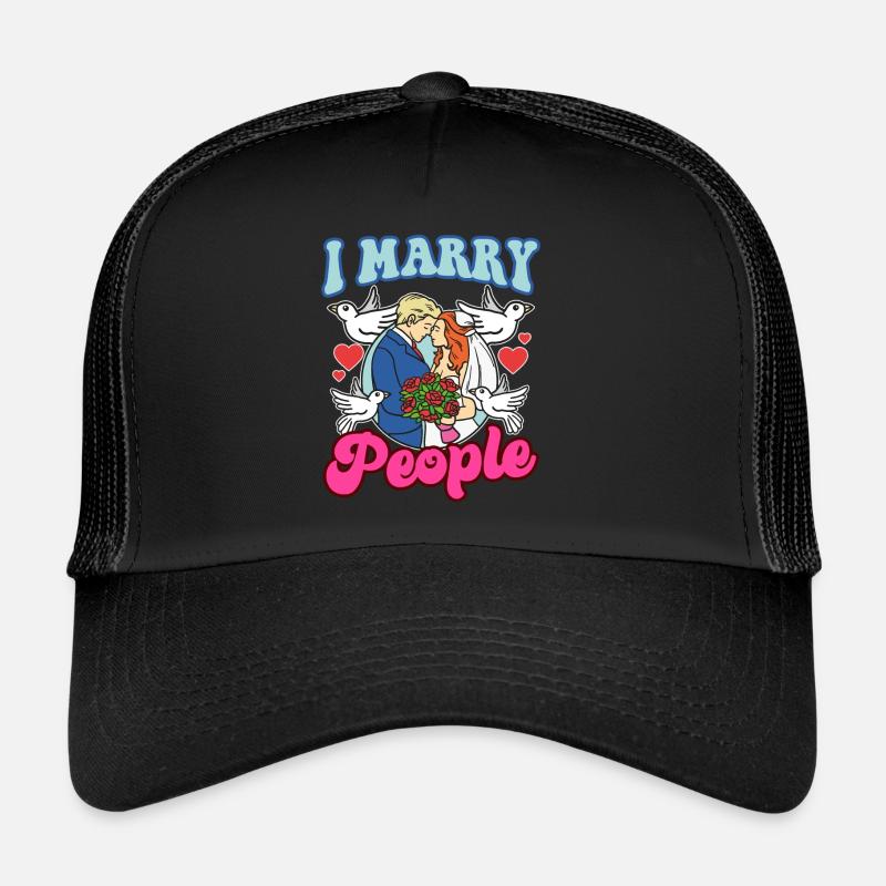 Ich heirate Leute zum Priester geweiht Trucker Cap