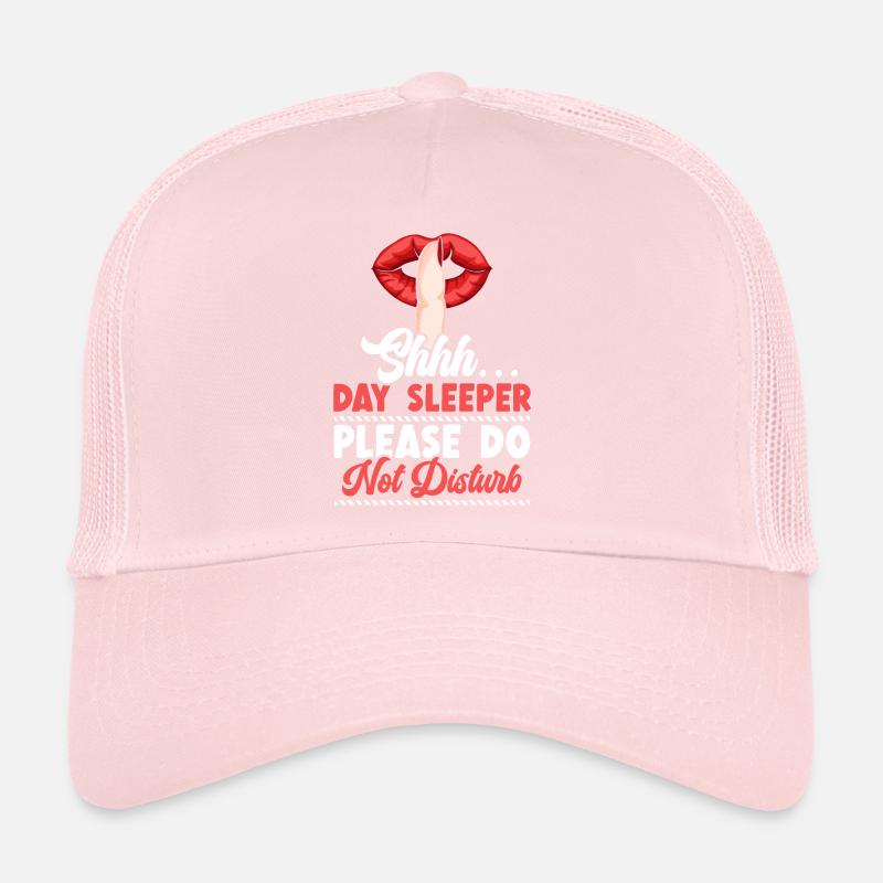 Les dormeurs de jour ne dérangent pas le quart de travail du cimetière Casquette trucker 