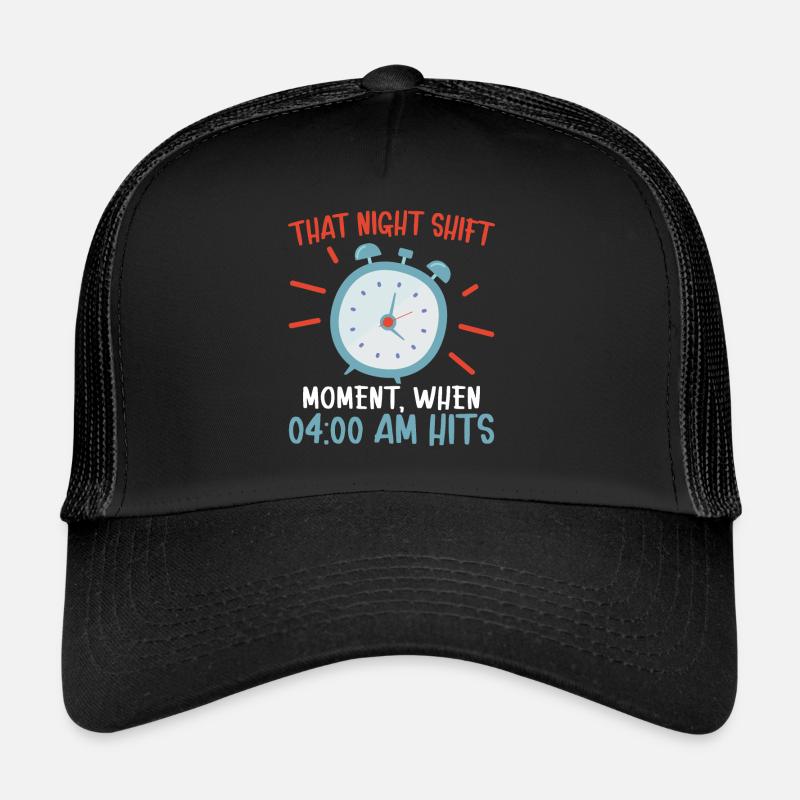 Dieser Nachtschicht-Moment Friedhofsschicht-Mitarbeiter Trucker Cap