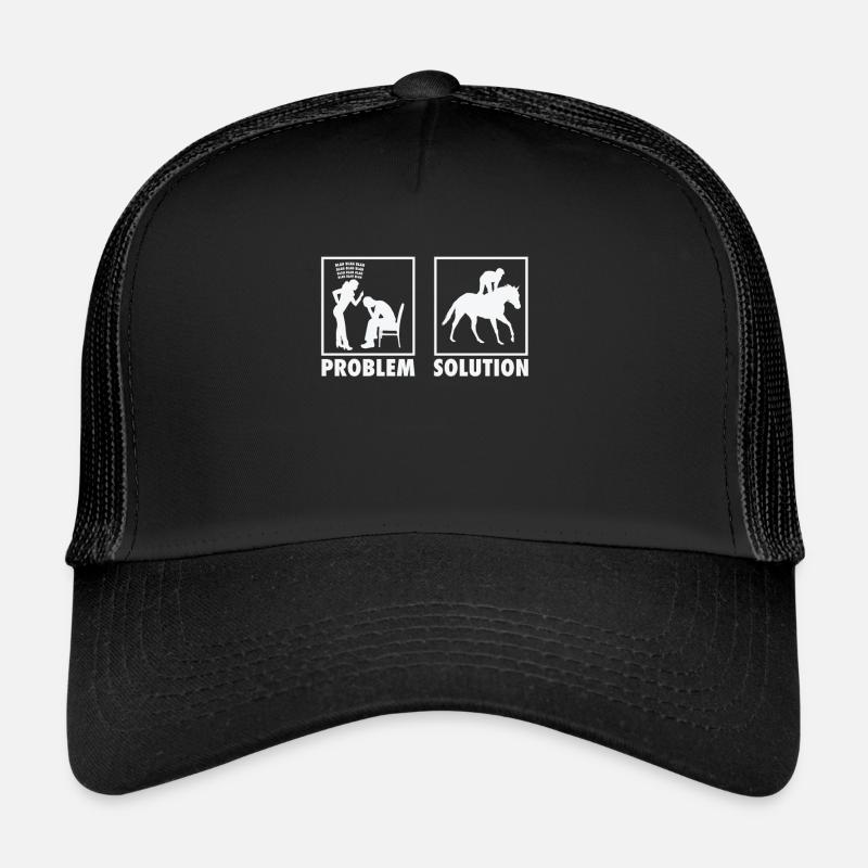 Problème de déclaration des coureurs de chevaux Casquette trucker 