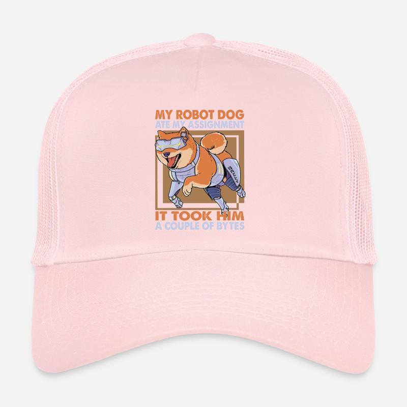 My Robot Dog Ate My Assignment - Wissenschafts-Wit Trucker Cap