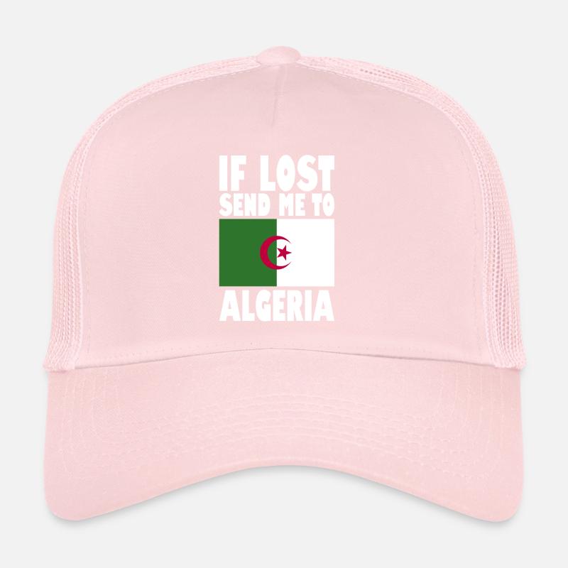 Drapeau algérien Casquette trucker 