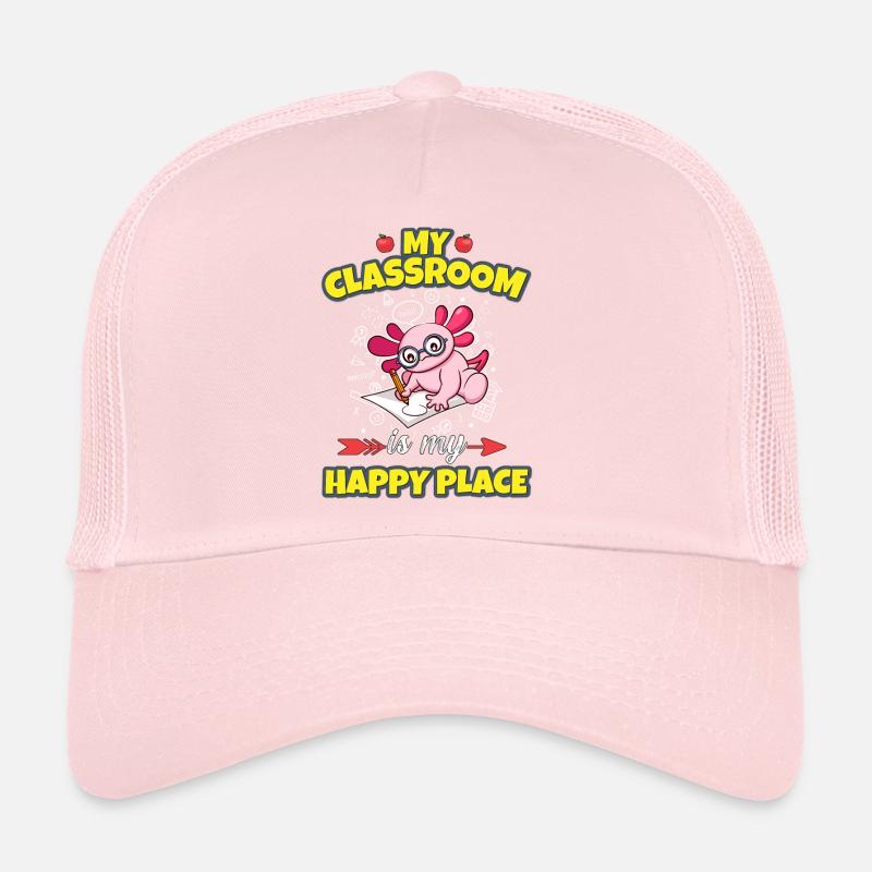 Ma classe est mon endroit heureux Enseignant du primaire Casquette trucker 