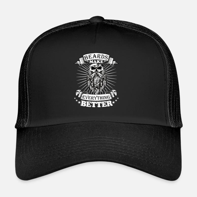 Les barbes rendent tout meilleur Casquette trucker 
