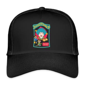 Hypnotisme 101 - Tâches quotidiennes avec Mandy et Tom - Casquette trucker  - noir/noir - Devant