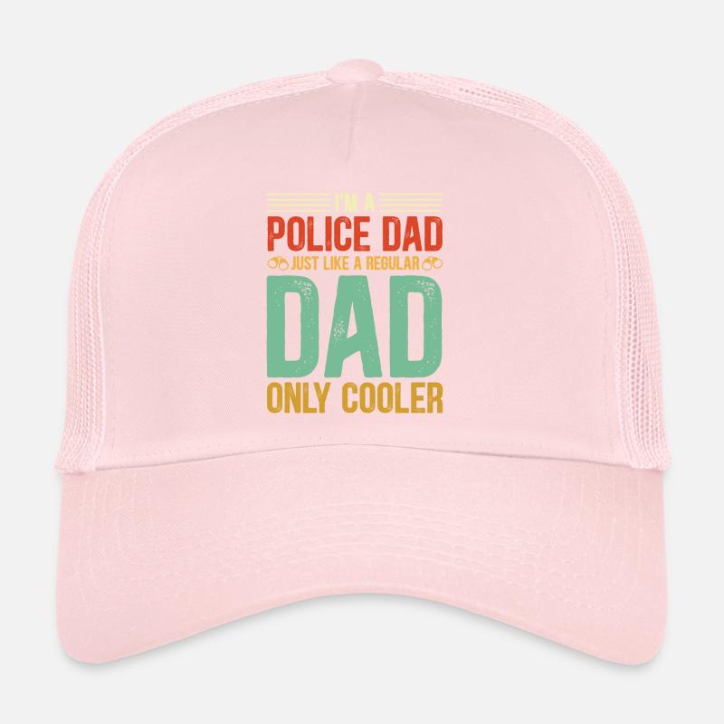 Fier policier papa Casquette trucker 