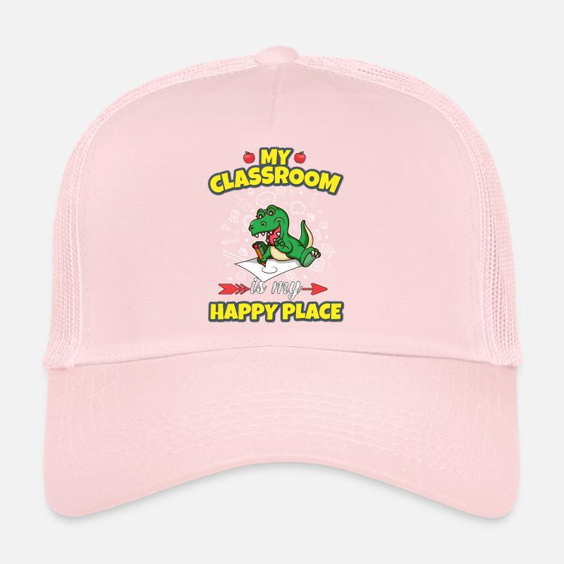Ma classe est mon endroit heureux Enseignant du primaire Casquette trucker 