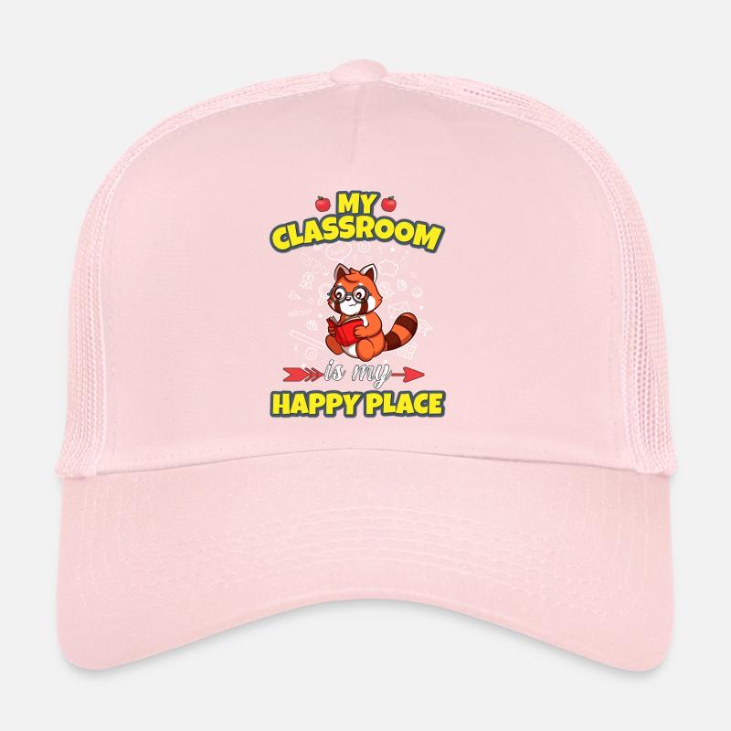 Ma classe est mon endroit heureux Enseignant du primaire Casquette trucker 