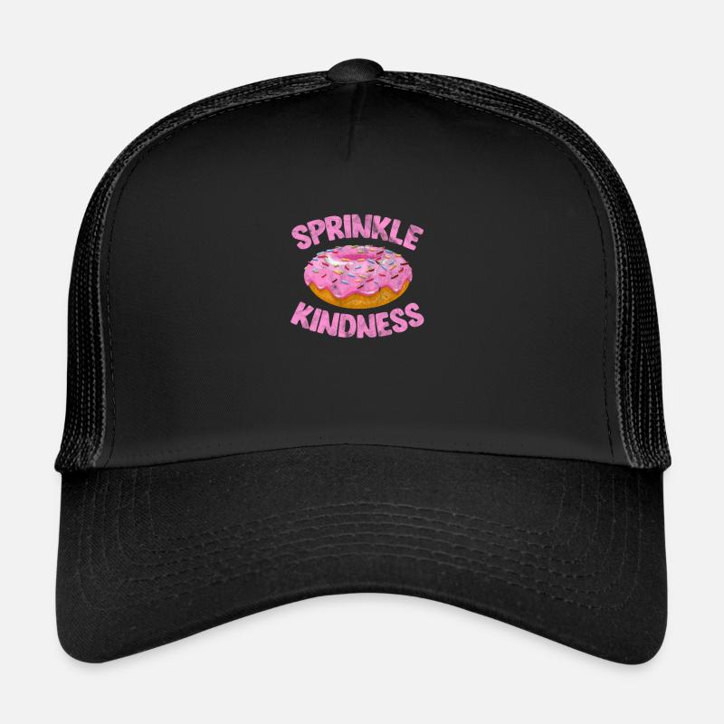 Donut - Trucker Cap - Schwarz/Schwarz