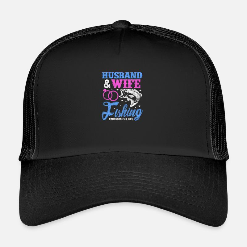 Mariage de pêcheur Casquette trucker 