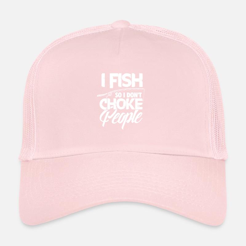 Pêcheur pêcheur Pêche Pêche Canne à pêche Cadeau Casquette trucker 