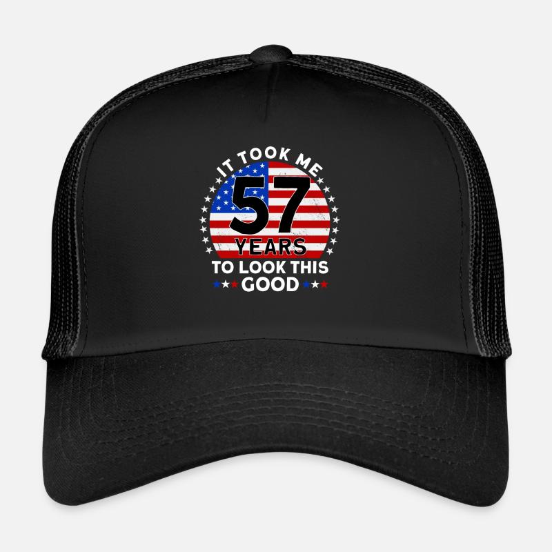 Il m’a fallu 57 ans pour être aussi beau Casquette trucker 