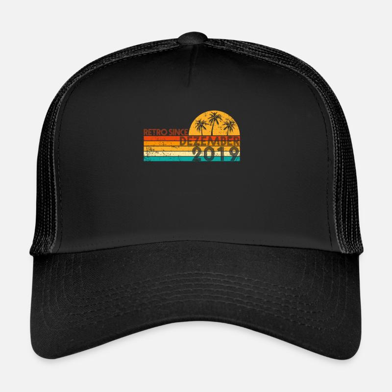 Rétro depuis décembre 2019 - Anniversaire en décembre Casquette trucker 
