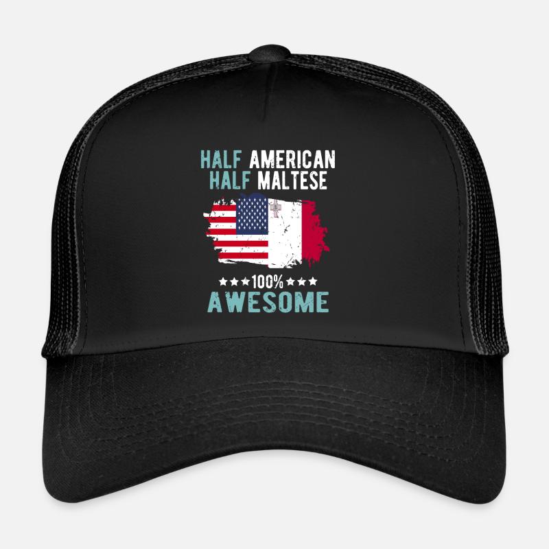 Moitié américain Demi Mateser Casquette trucker 
