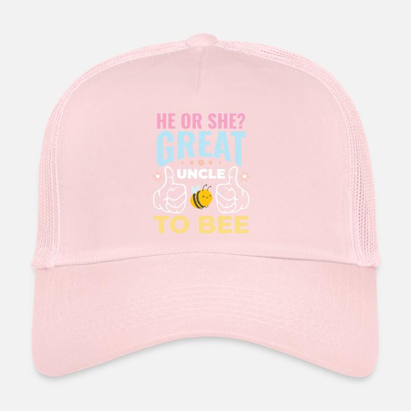 He Or She Great Uncle To Bee Great Uncle Trucker Cap