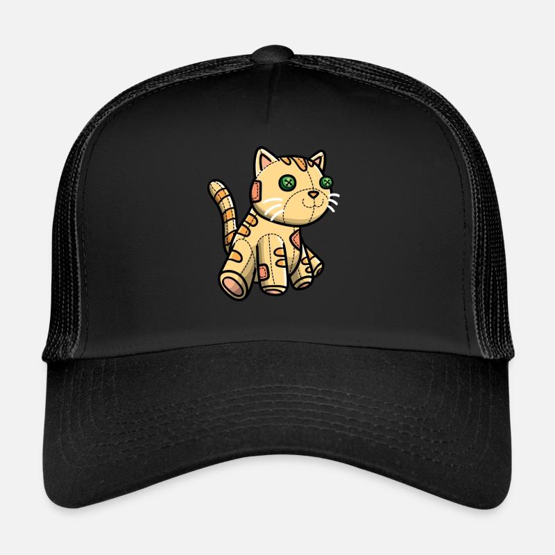 Orange Cat Mignon Peluche Jouet Casquette trucker 