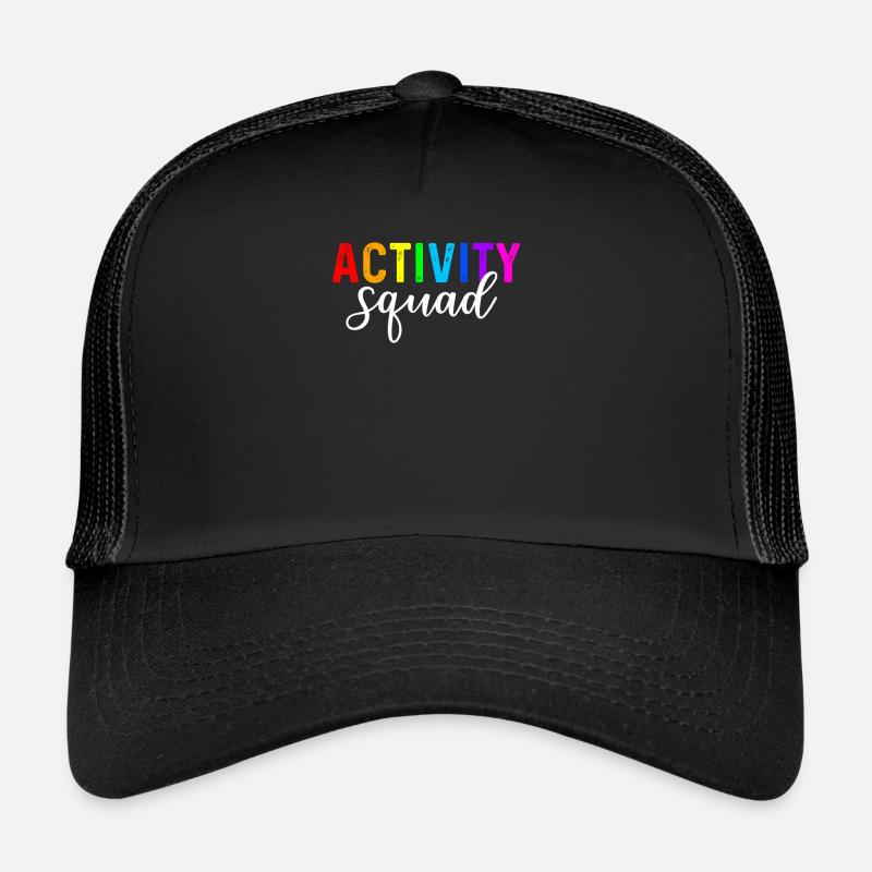 activity squad, activity assistant Trucker Cap