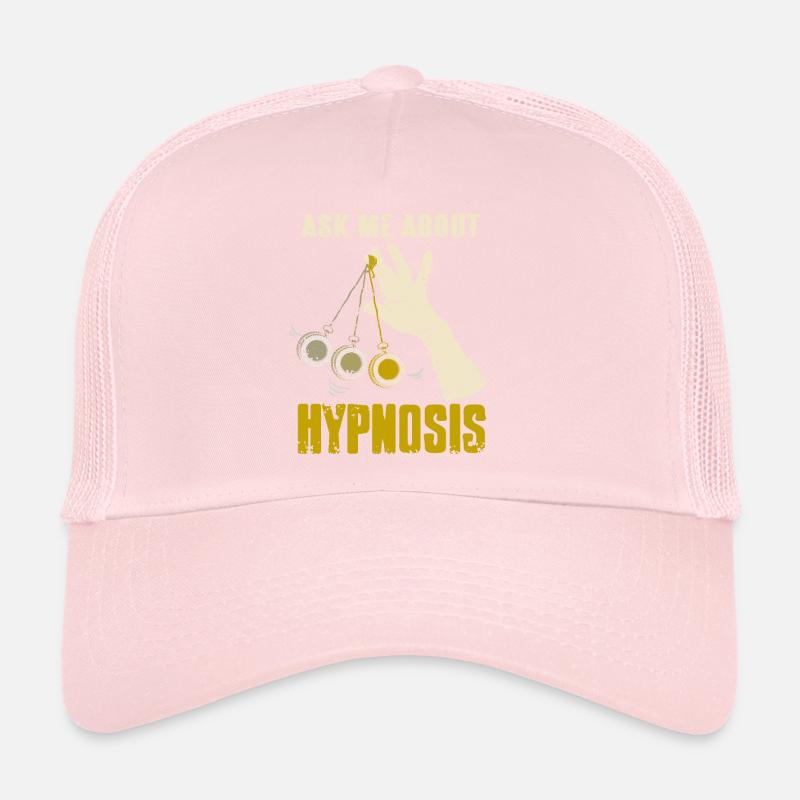 Ask me about hypnosis Trucker Cap