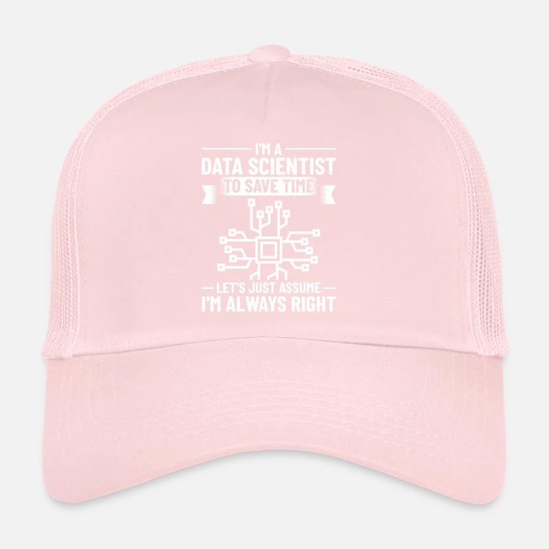 Datenwissenschaftler Data Science Wissenschaft Trucker Cap