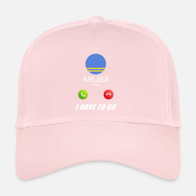 Aruba appelle aux drapeaux Lusiger en disant Casquette trucker 