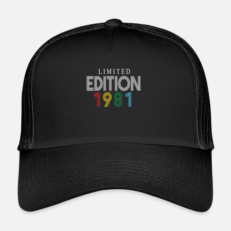 Édition limitée 1981 Casquette trucker 
