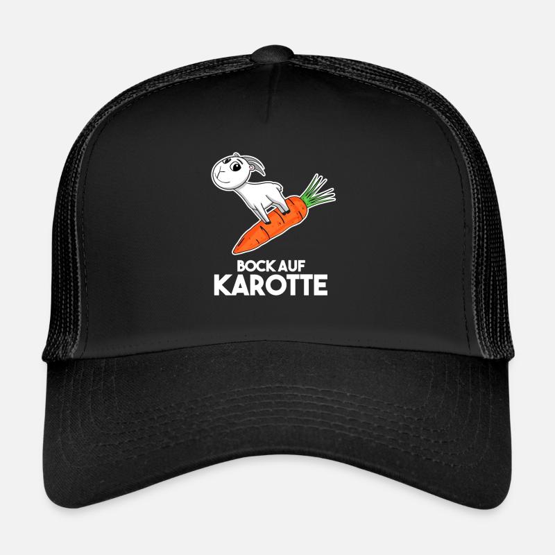 Karotte Ziege Ziegenbock Trucker Cap