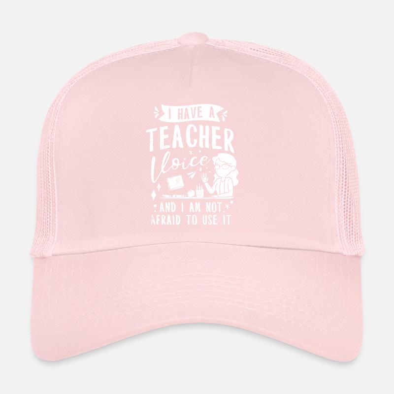 Teacher Gift Educator Pedagogue School Teacher Training Trucker Cap