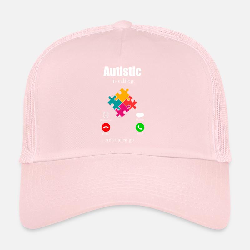 Autism Gift Autistic Asperger ADHD Autism Trucker Cap
