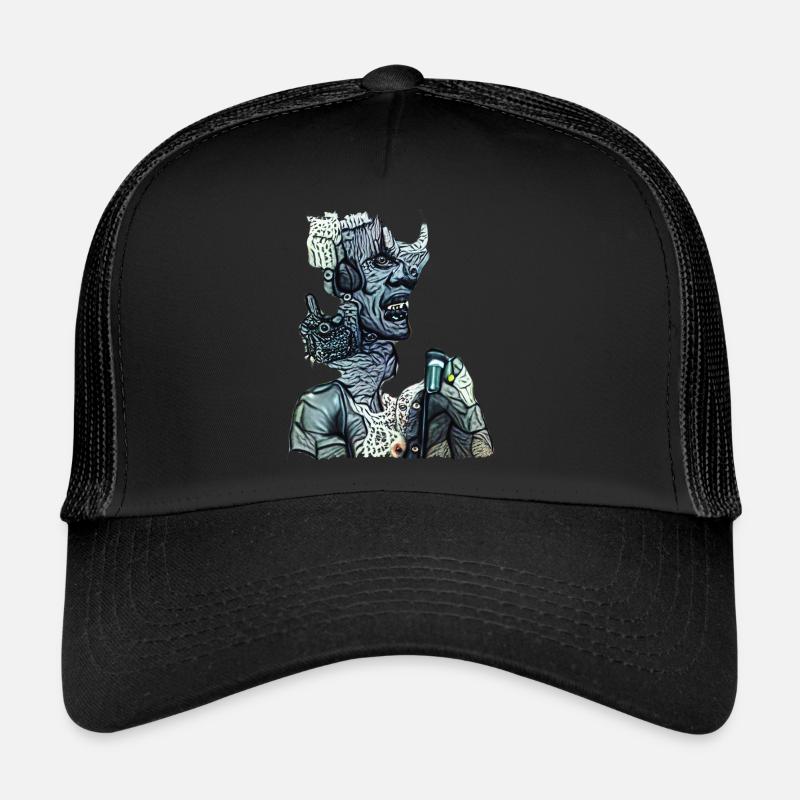 Dämonischer Sänger Trucker Cap